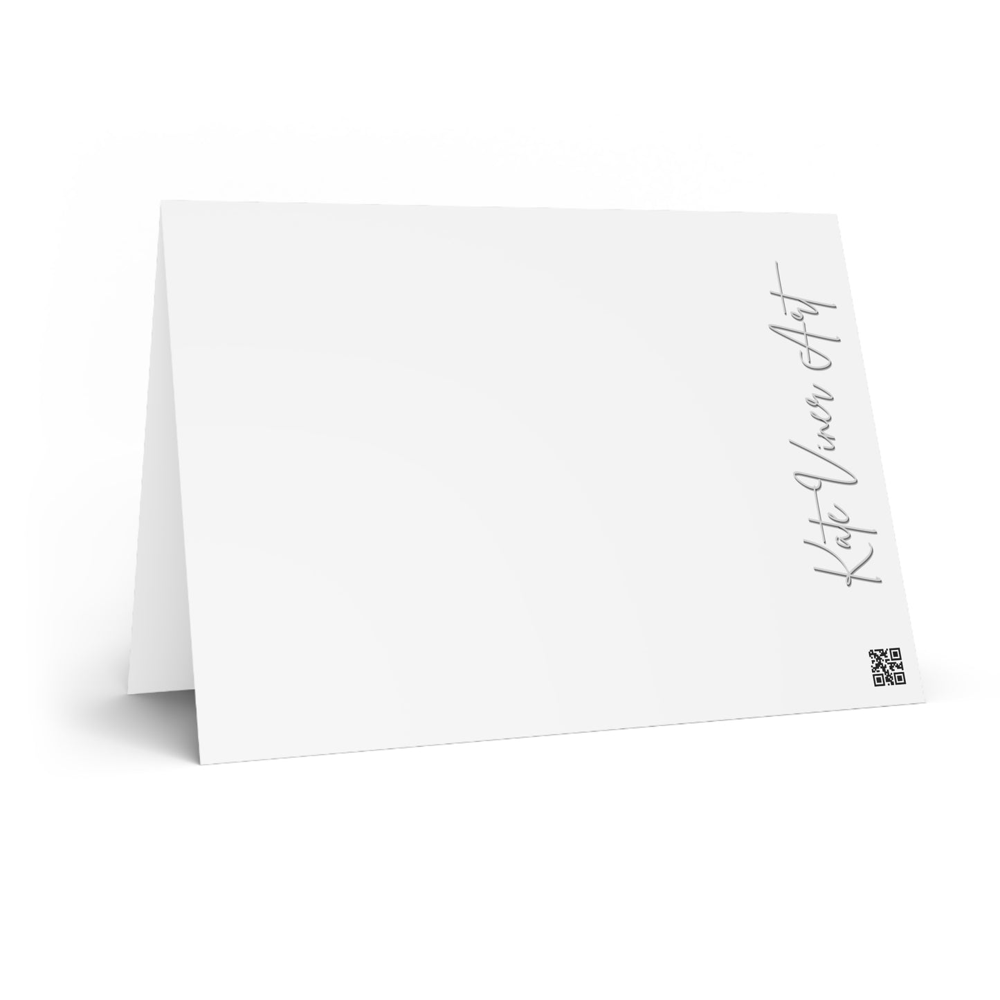Copy of Blue Figure Art Greeting Card — Nude Pose Illustration Card for Artists & Modern Decor